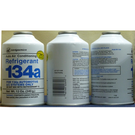 Refrigerant R134a InterDynamics R134a Refrigerant